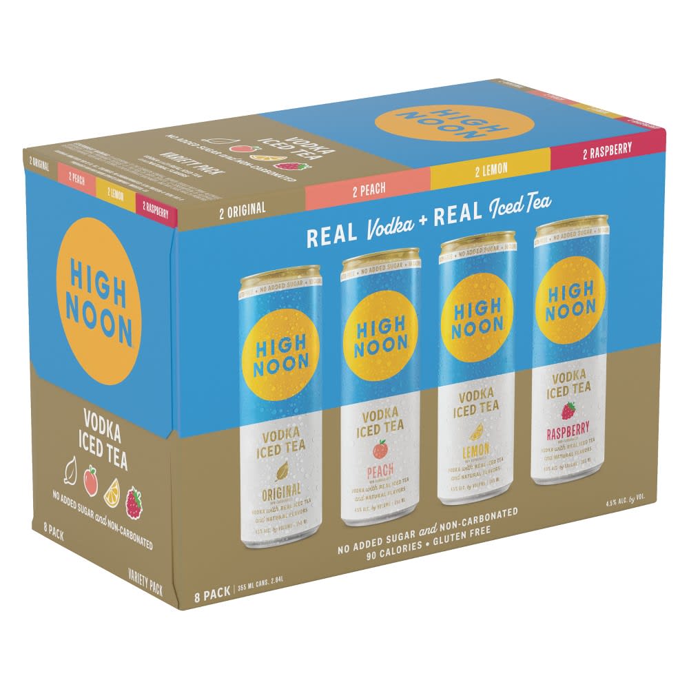 High Noon Tea 8Pk Can — Mixers & Accessories