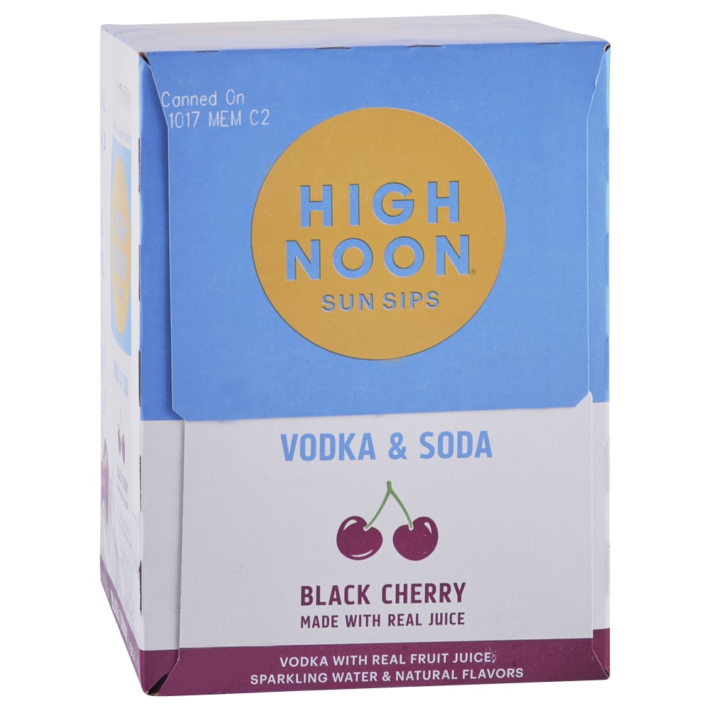High Noon Black Cherry 4Pk Can — Mixers & Accessories