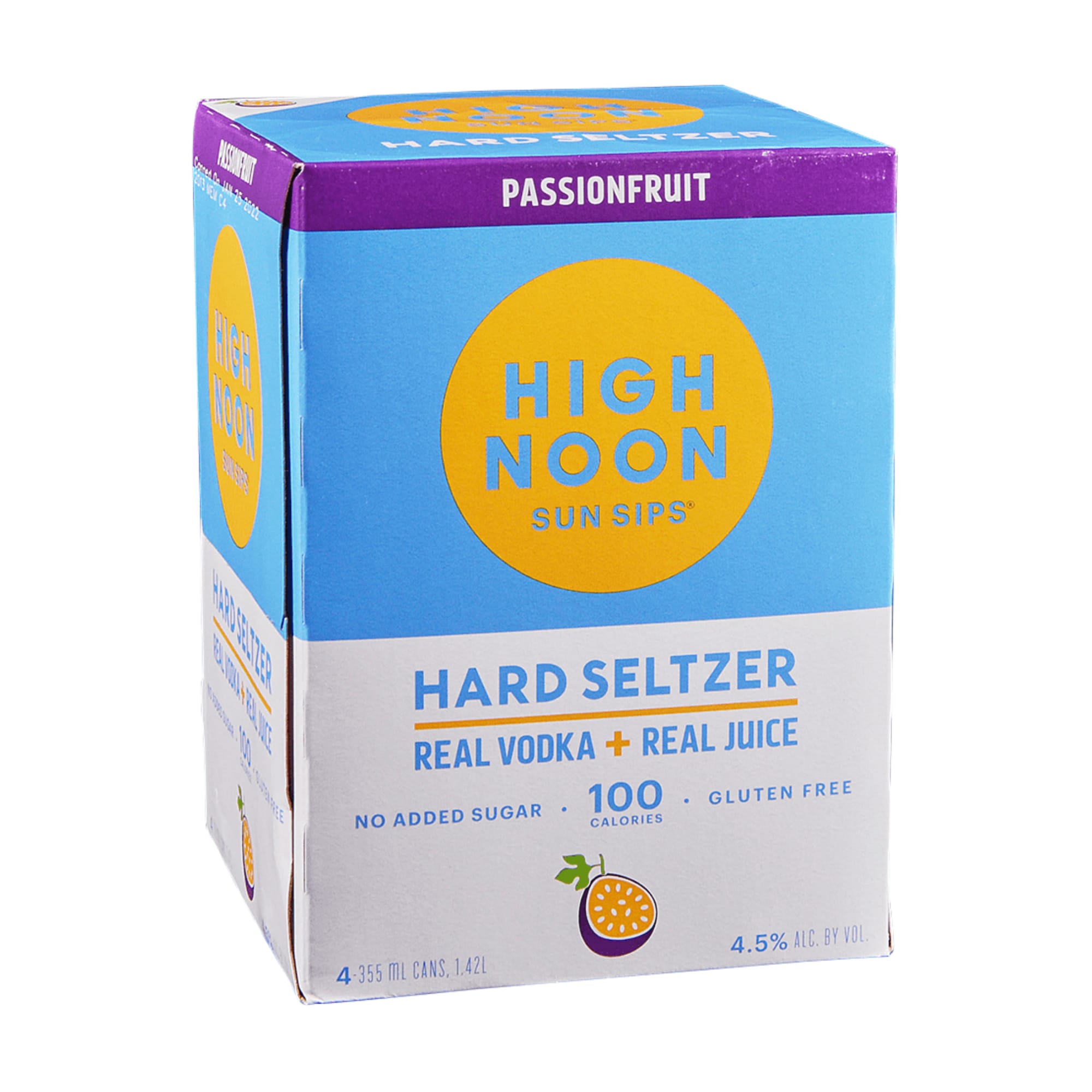 High Noon Passionfruit 4Pk Can — Mixers & Accessories