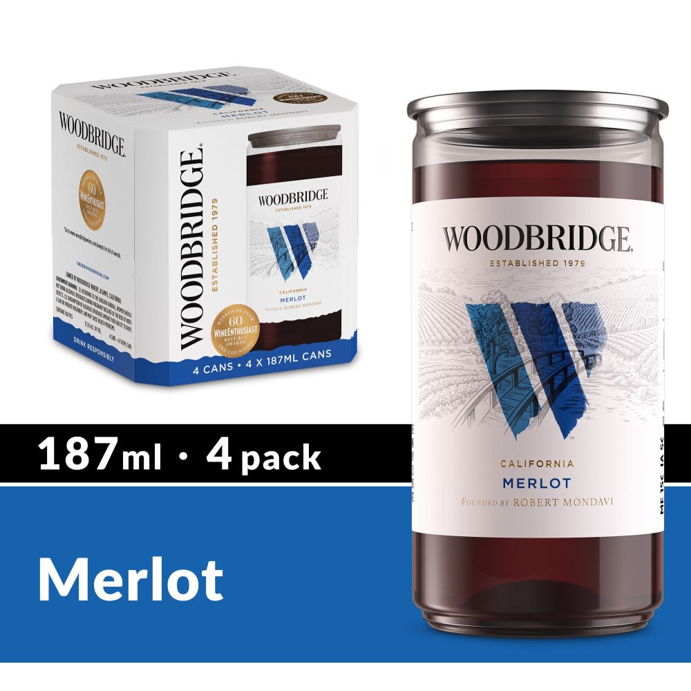 Woodbridge Merlot 4Pk — Wine