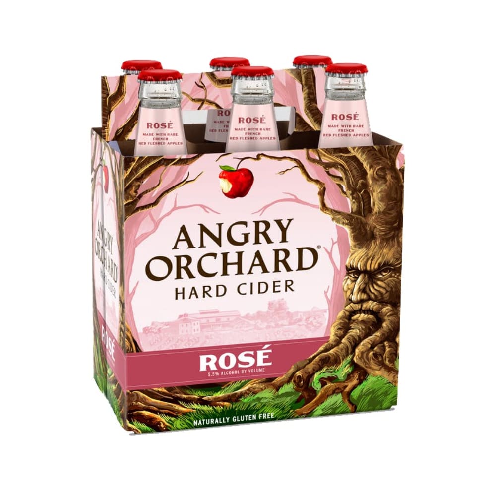Angry Orchard Rose 6Pk Bot — Beer