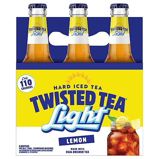 Twisted Tea Light 6Pk Bot — Beer