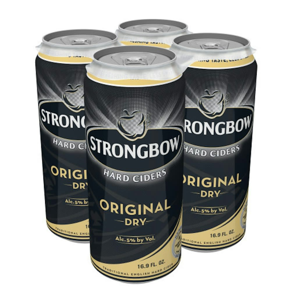Strongbow Golden Apple4Pk Cans — Beer