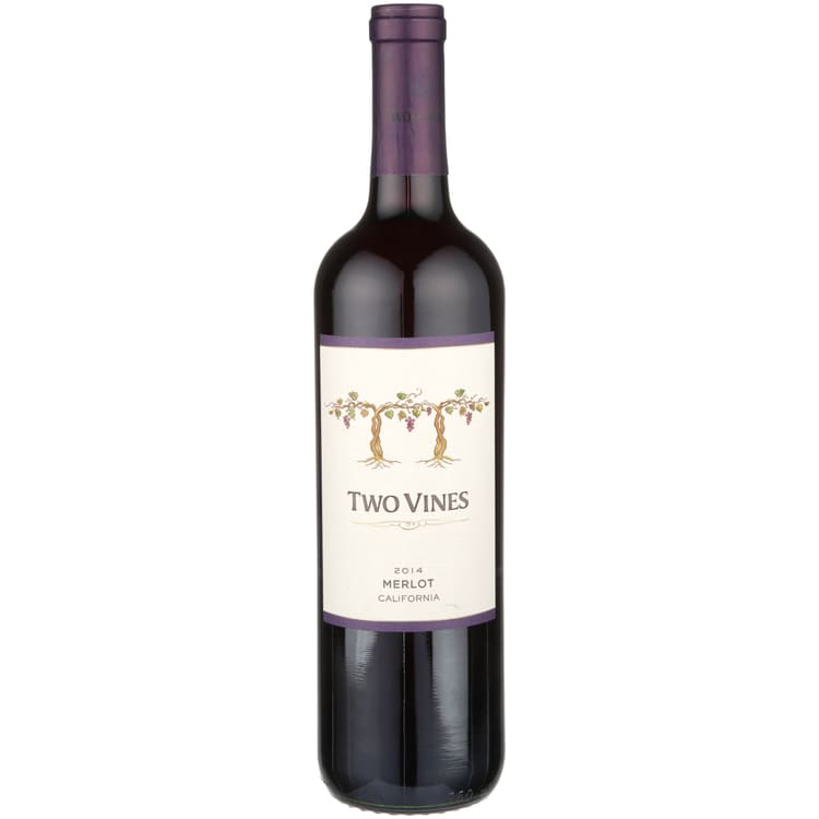 Two Vines Merlot — Wine