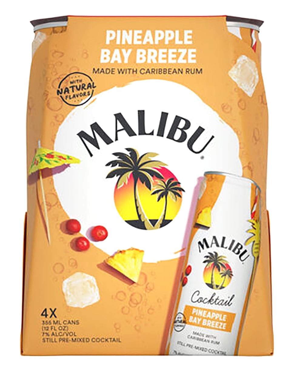 Malibu Pineapple Bay 4Pk — Mixers & Accessories