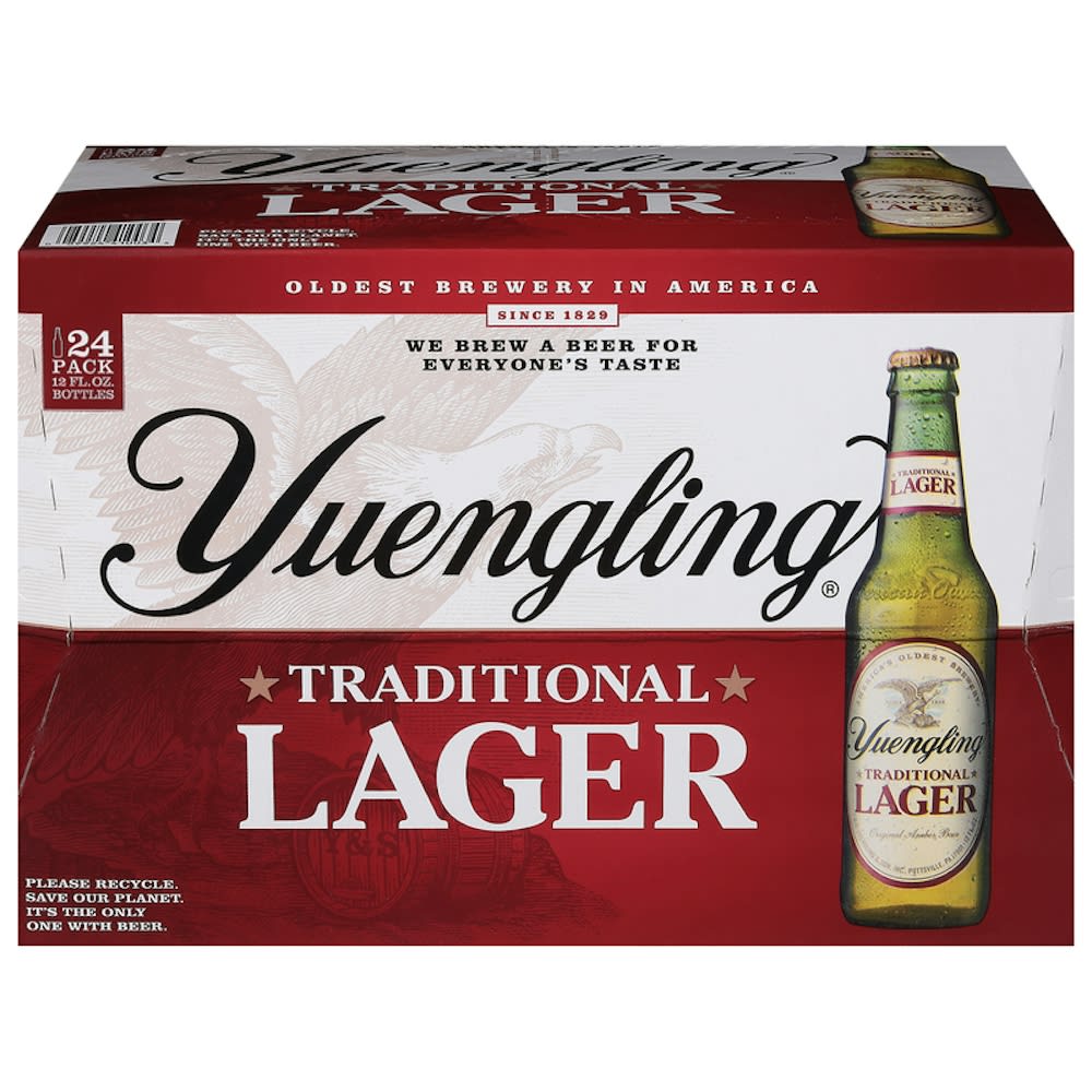 Yuengling Lager 24Pk Bot — Beer