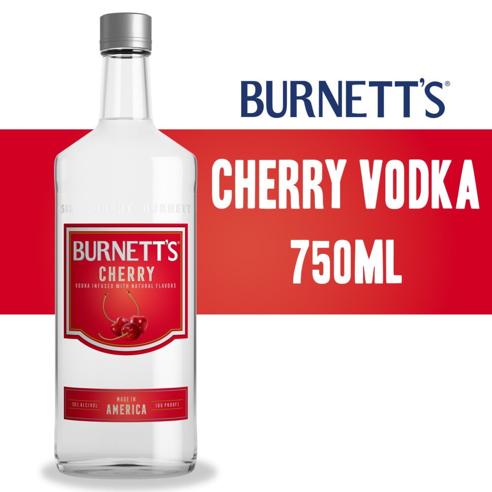 Burnett'S Cherry Vodka — Spirits