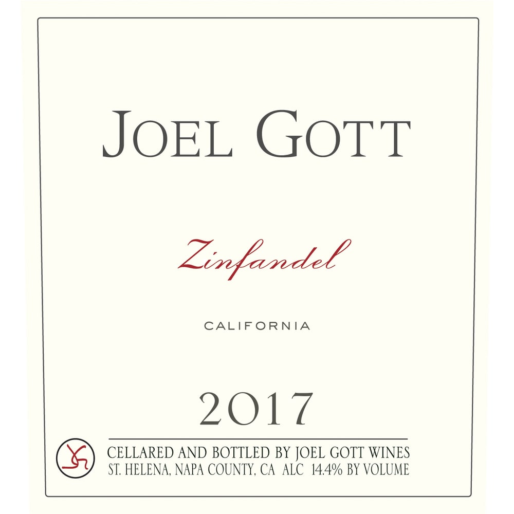 Joel Gott  Zinfadel — Wine