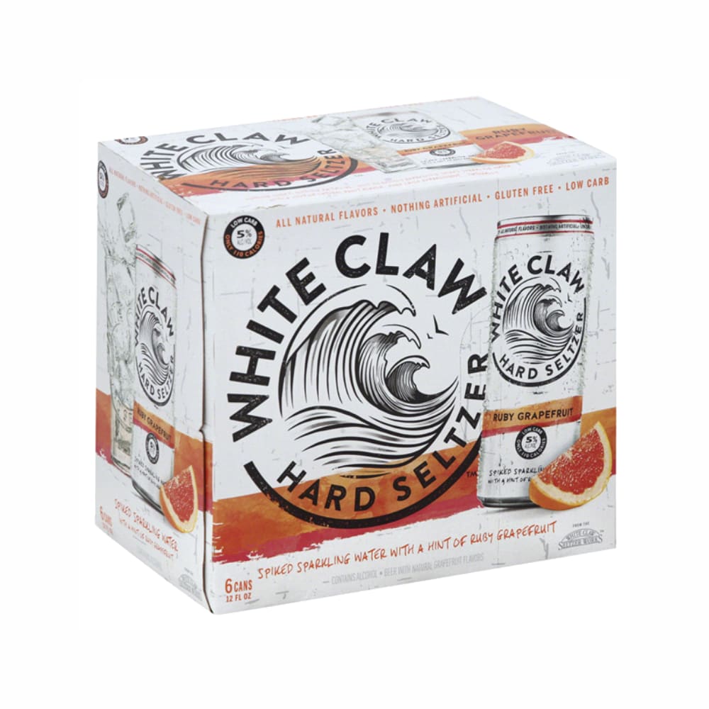 White Claw Grapefruit 6Pk — Wine