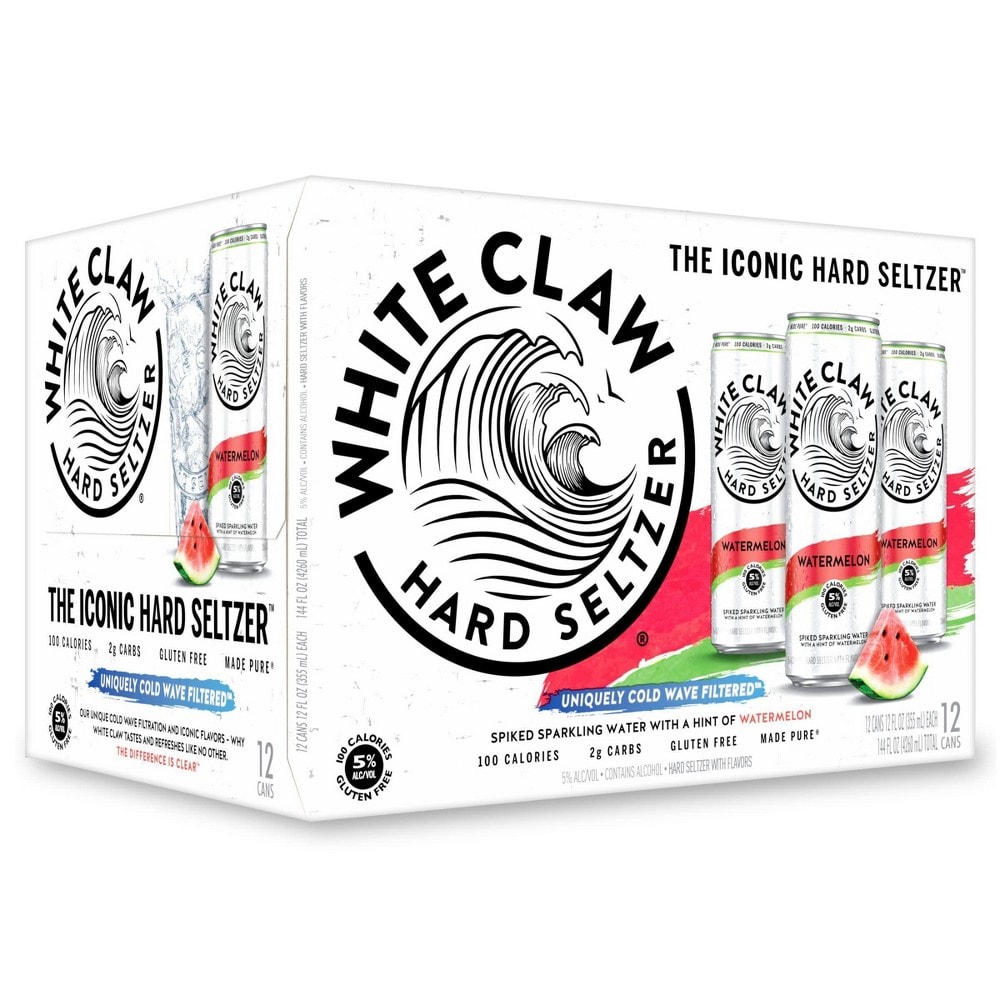 White Claw Watermelon 12Pk — Wine