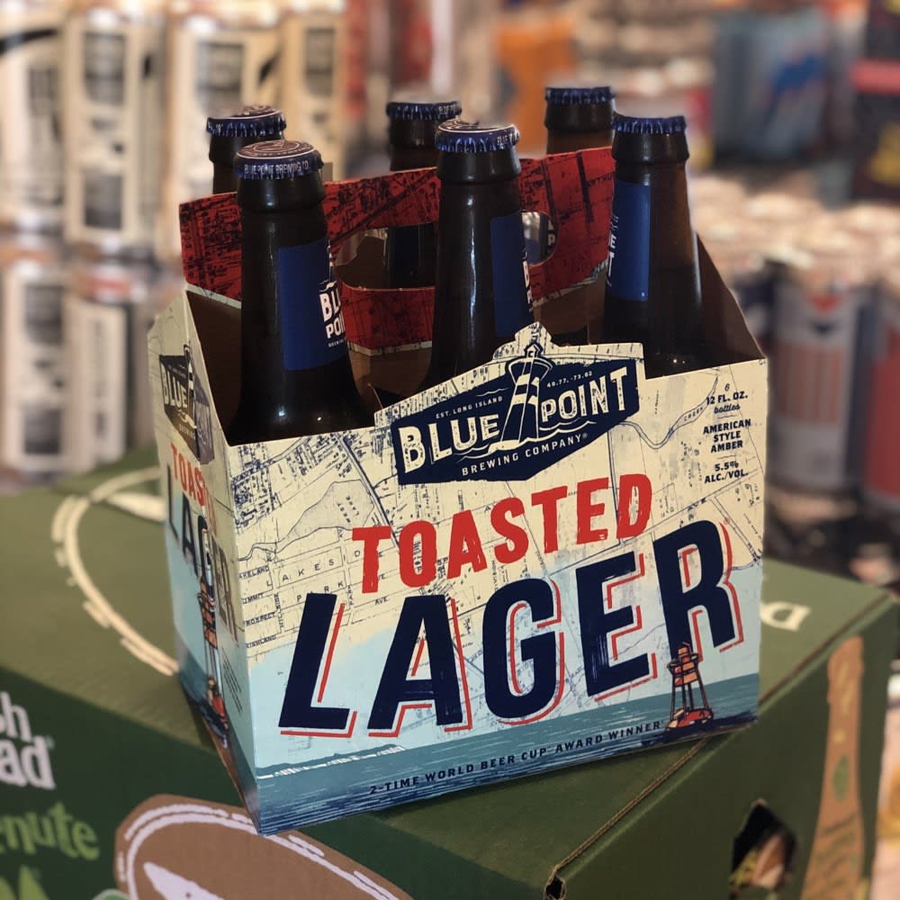 Blue Point Toasted Lager 6Pk — Beer