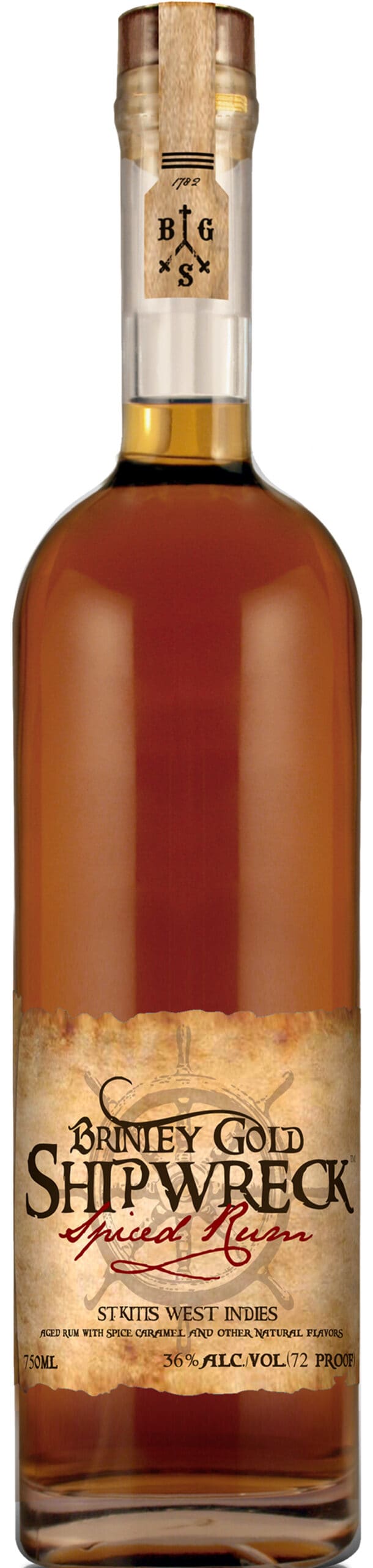Brinley Shipwreck Rum — Spirits