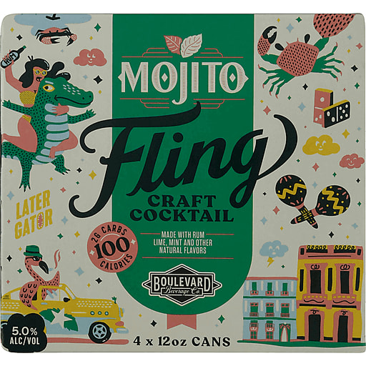 Fling Blood Mojitio 4Pk Can — Mixers & Accessories