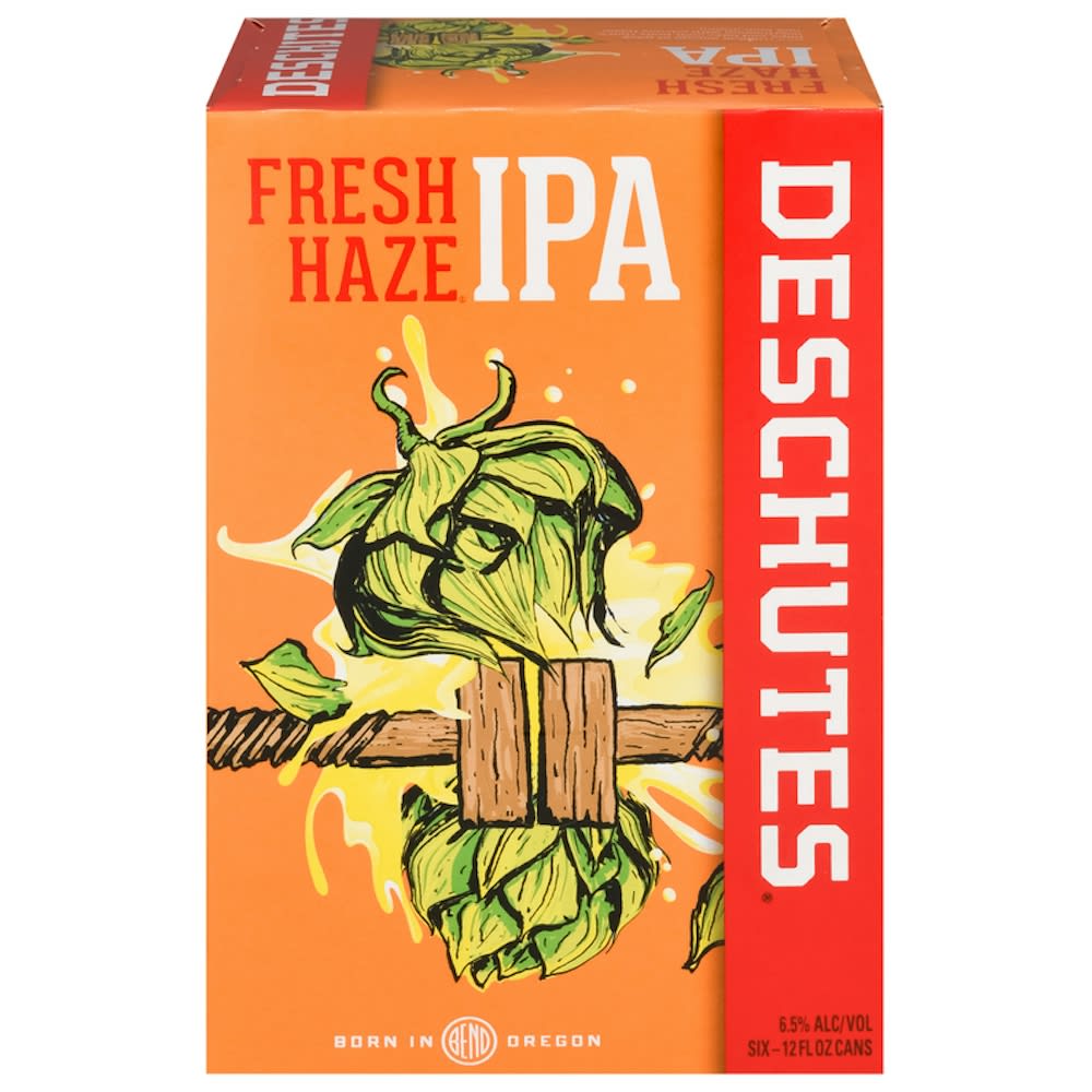Deschutes Fresh Haze Ipa 6Pk Cans — Beer