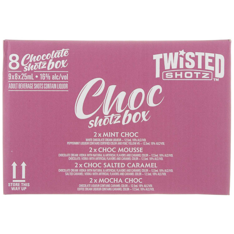 Twisted Shots Choc Mousse 8Pk — Wine