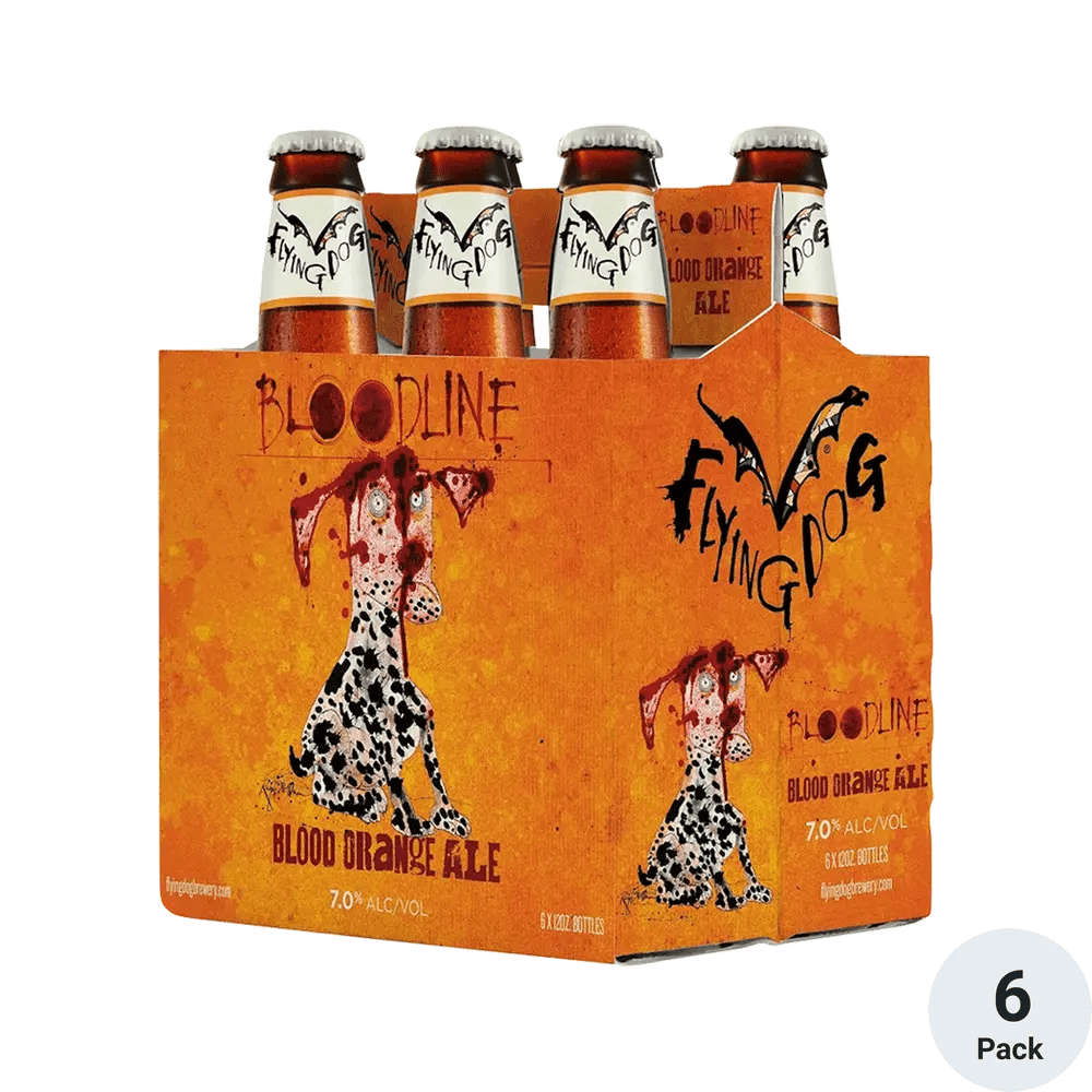 Flying Dog Bloodline Blood Orange 6Pk Nr — Beer