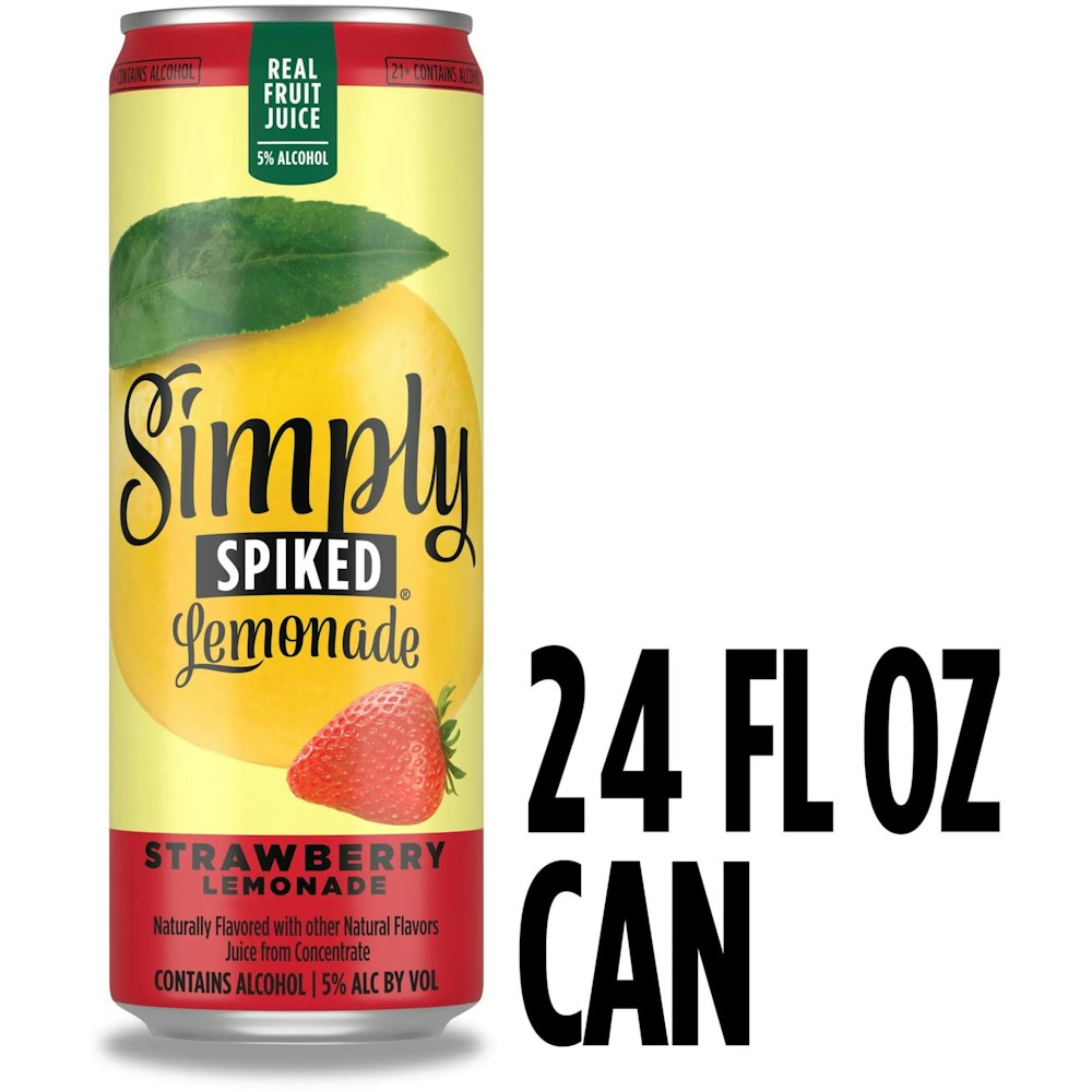 Simply Spiked Strawberry Lemonade — Beer