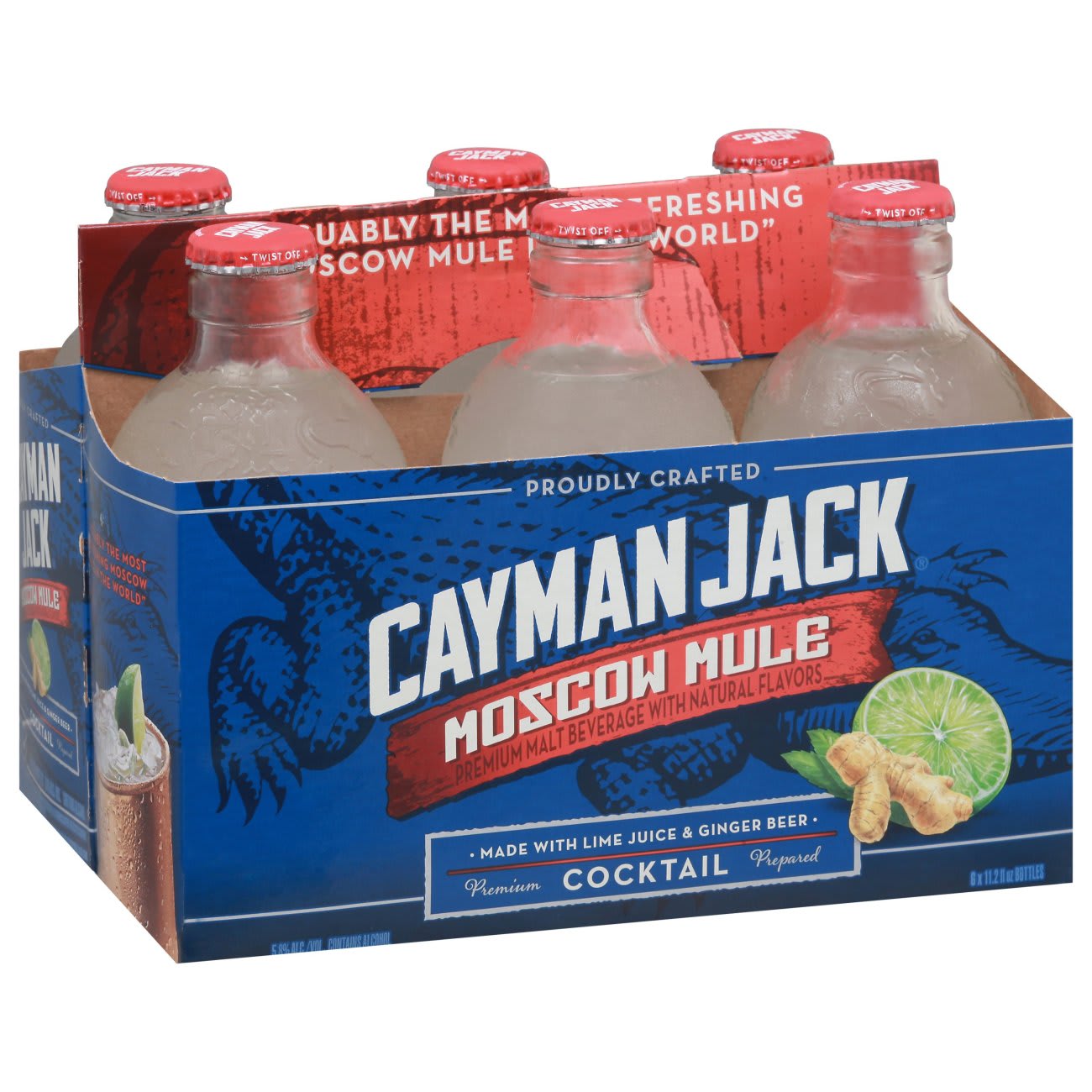 Cayman Jack Moscow Mule 6Pk — Beer