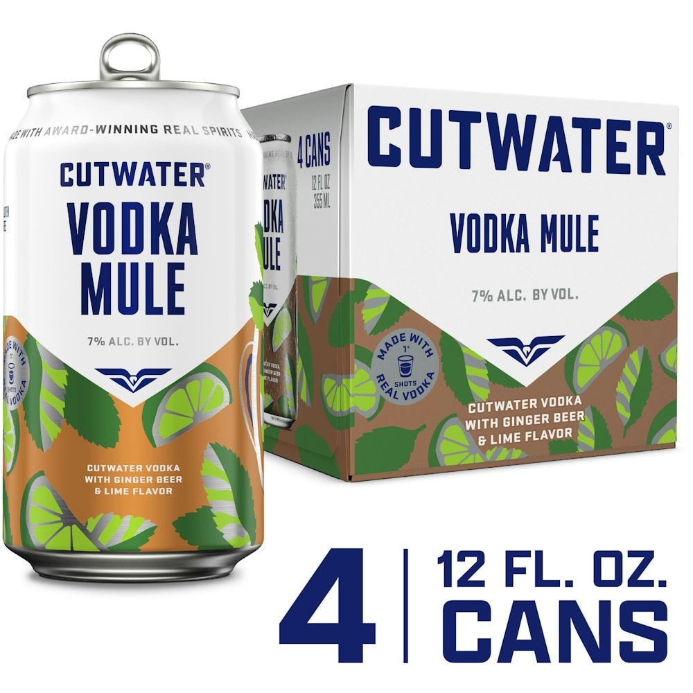 Cutwater Vodka Mule 4Pk Can — Mixers & Accessories