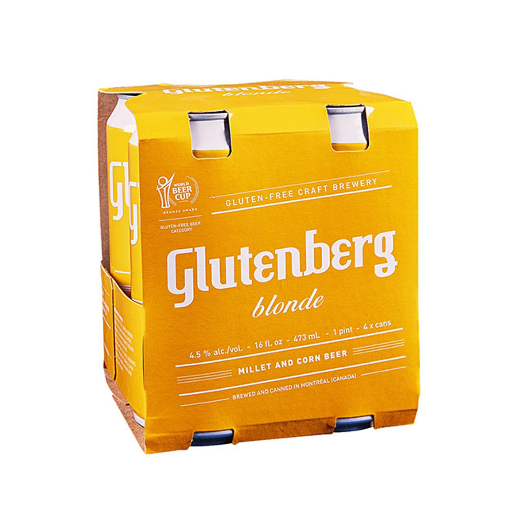 Glutenberg Blonde 4Pk — Beer