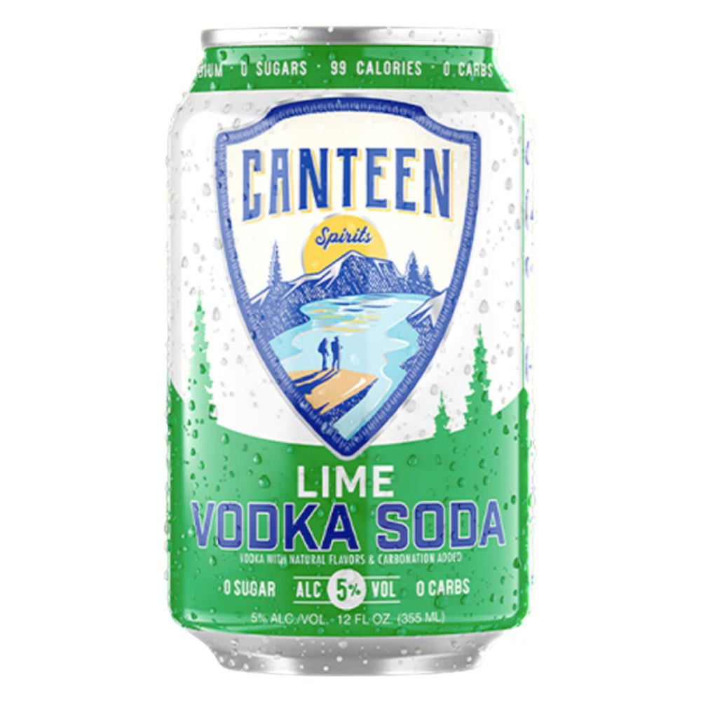Canteen Lime Vod/Soda 6Pk — Wine