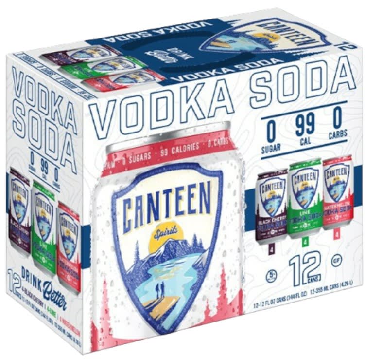 Canteen Vod/Soda  Vrty 12Pk — Wine