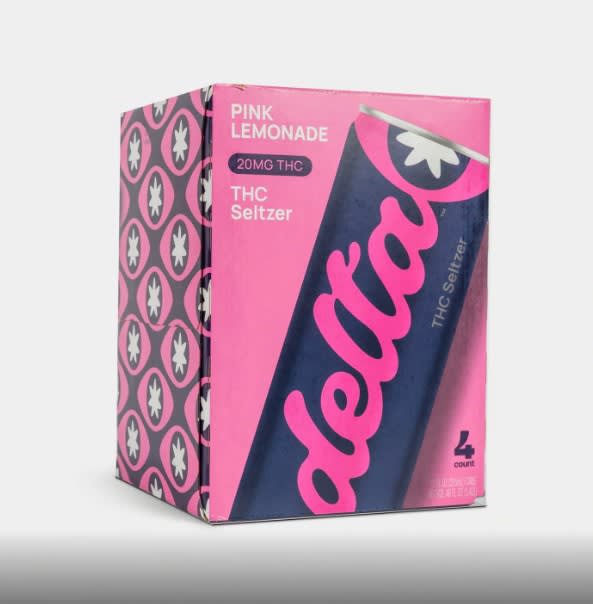 Delta Pink Lemonade — THC Drinks