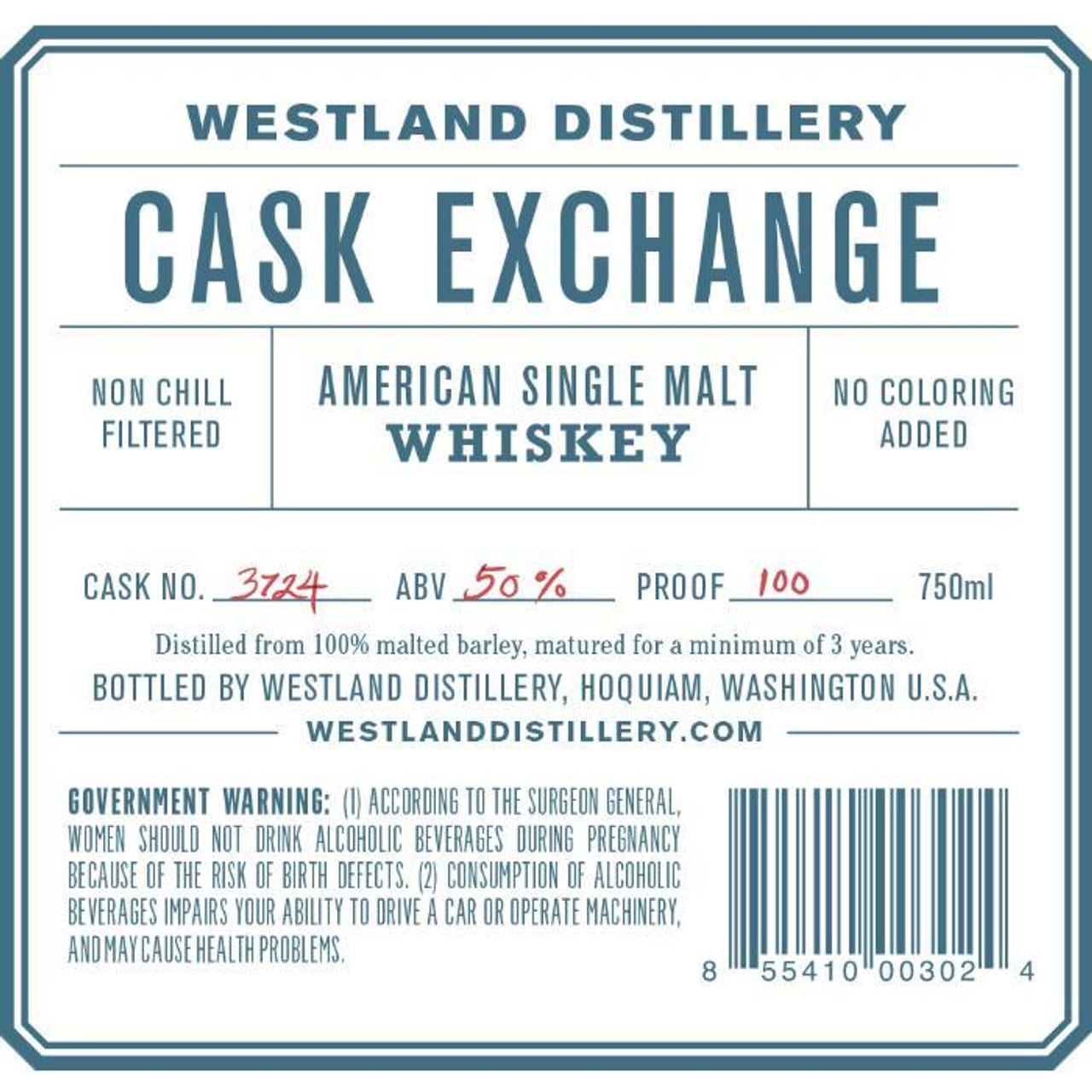 Westland American Oak — Spirits