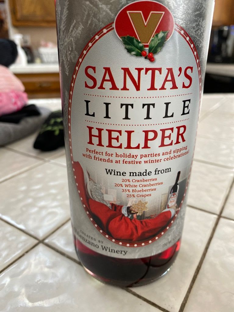 Valenzano Santas Little Helper — Wine