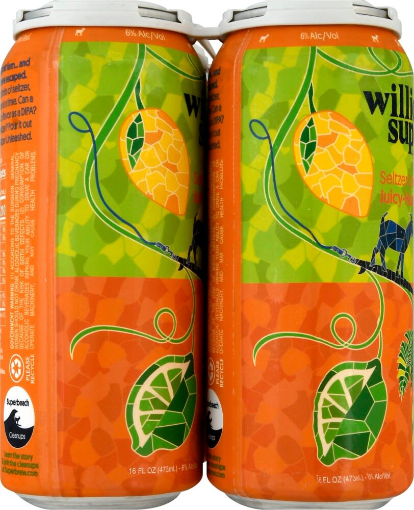 Willie'S Superbrew Juicy Haze Selt 4Pk — Wine