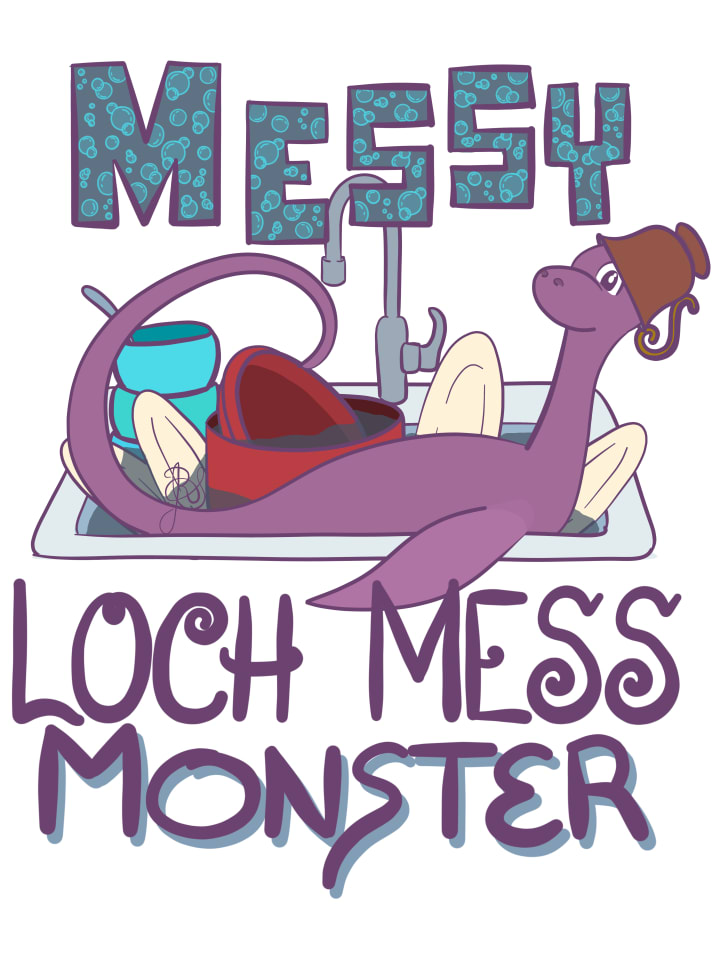 Messy - The Loch Mess Monster!