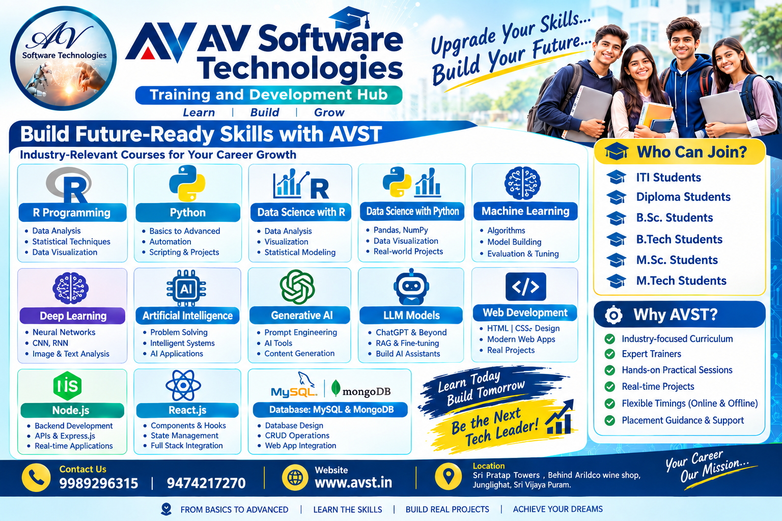AVST Welcome