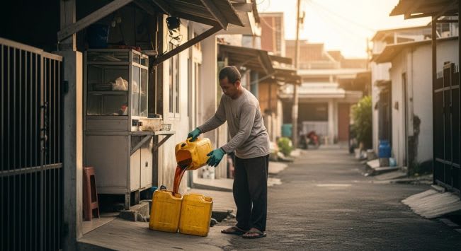 Pengepul Minyak Jelantah di Kalideres | CUREAHH Jakarta Barat
