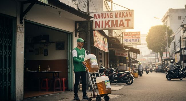 Peta wilayah layanan pengepul minyak jelantah CUREAHH meliputi Jakarta Bogor Depok Tangerang Bekasi