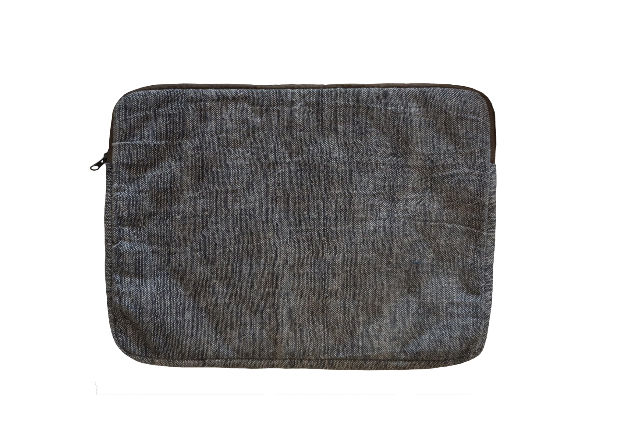 Soft Cotton Fabric Laptop Case - 13 Inch Brown - TaiBaan