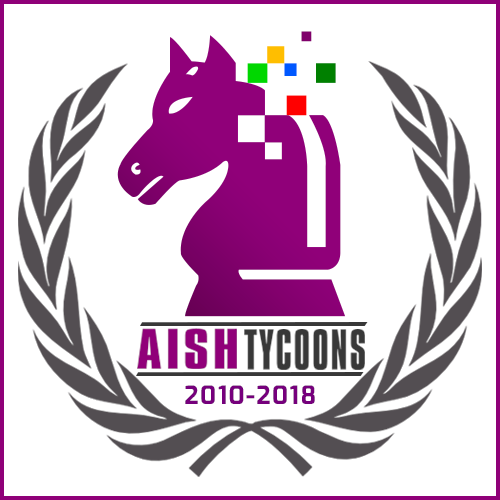Aish Tycoons logo