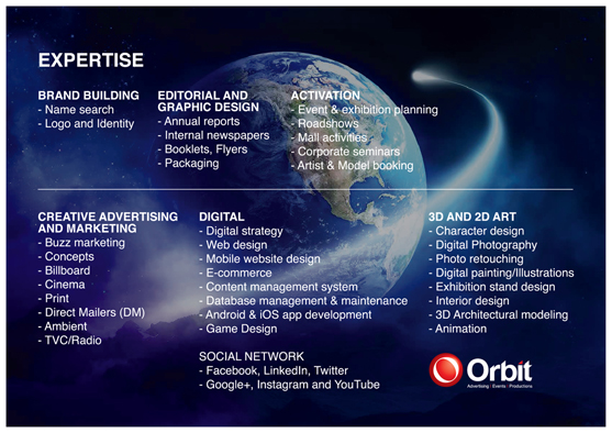 Orbit Advertising & Event Management logo