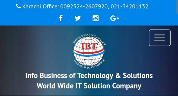 Info Business Of Technology logo