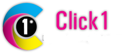 Click 1 Printing logo