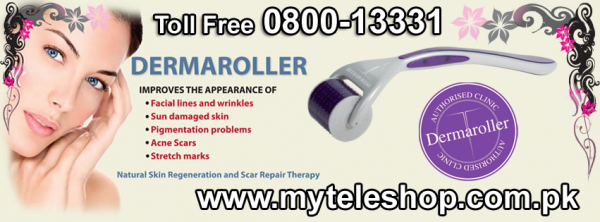Dermaroller in Pakistan Karachi Lahore Islamabad Bahawalpur Multan Sukkur Quetta Hyderabad logo