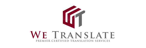 We Translate, Inc. logo