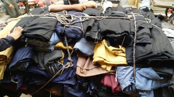 H&H uniform fabric logo