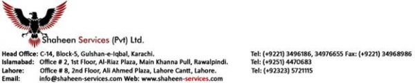 Shaheen Services (pvt) Ltd. logo