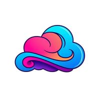 Smokey clouds logo