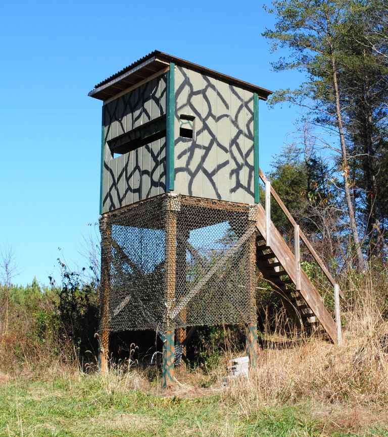 Main field blind at Hillcrest