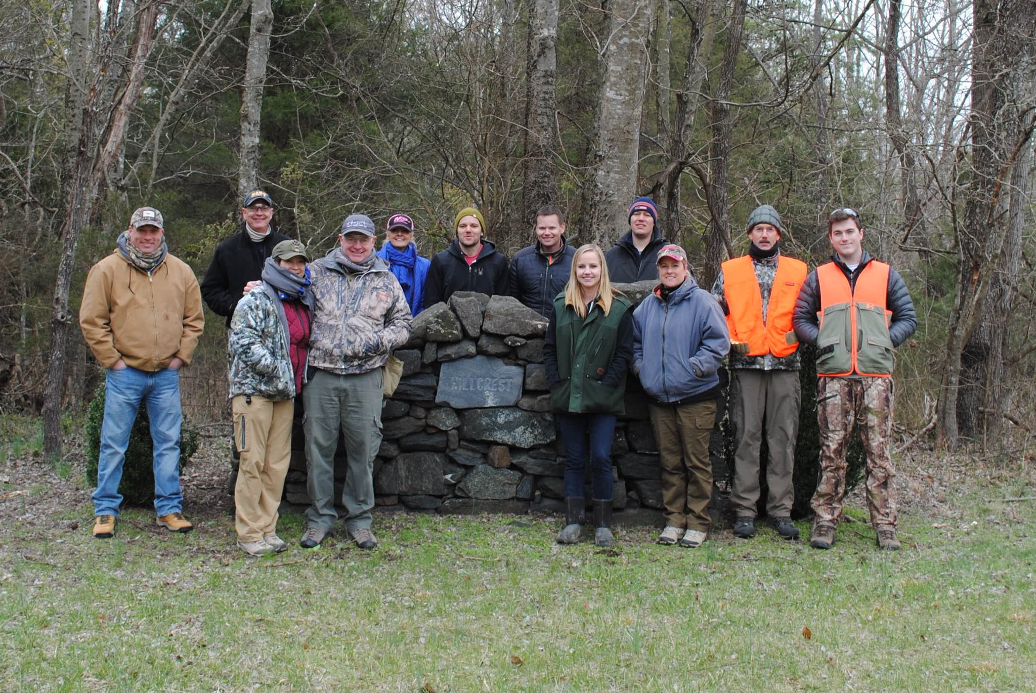 Graduates of a Hillcrest shooting class