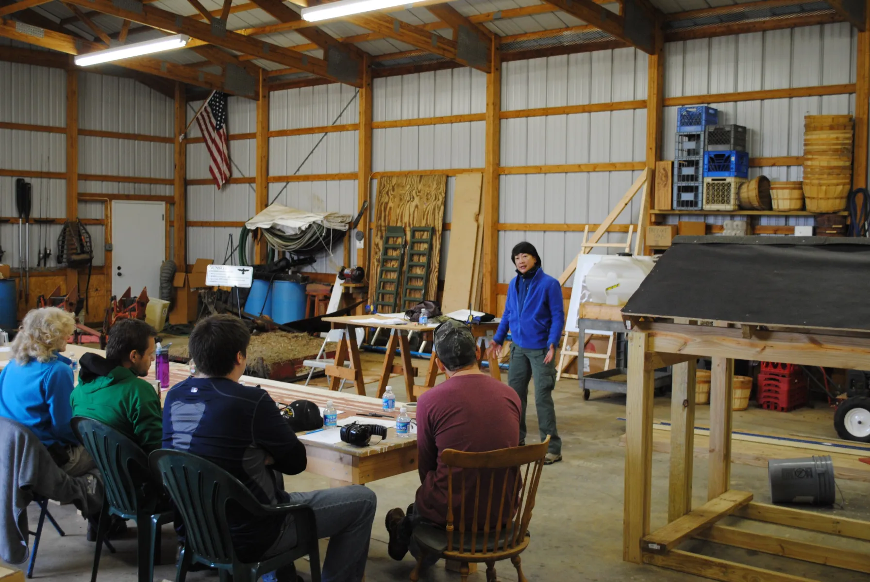 Hillcrest pistol-course classroom work