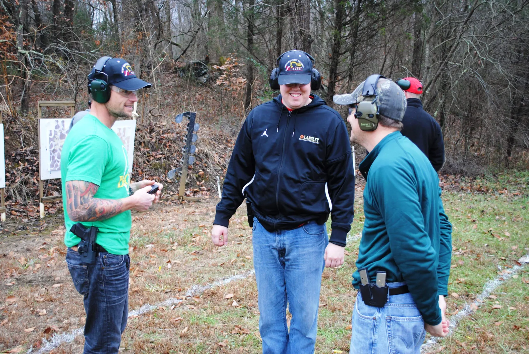 A group of serious shooters at Hillcrest