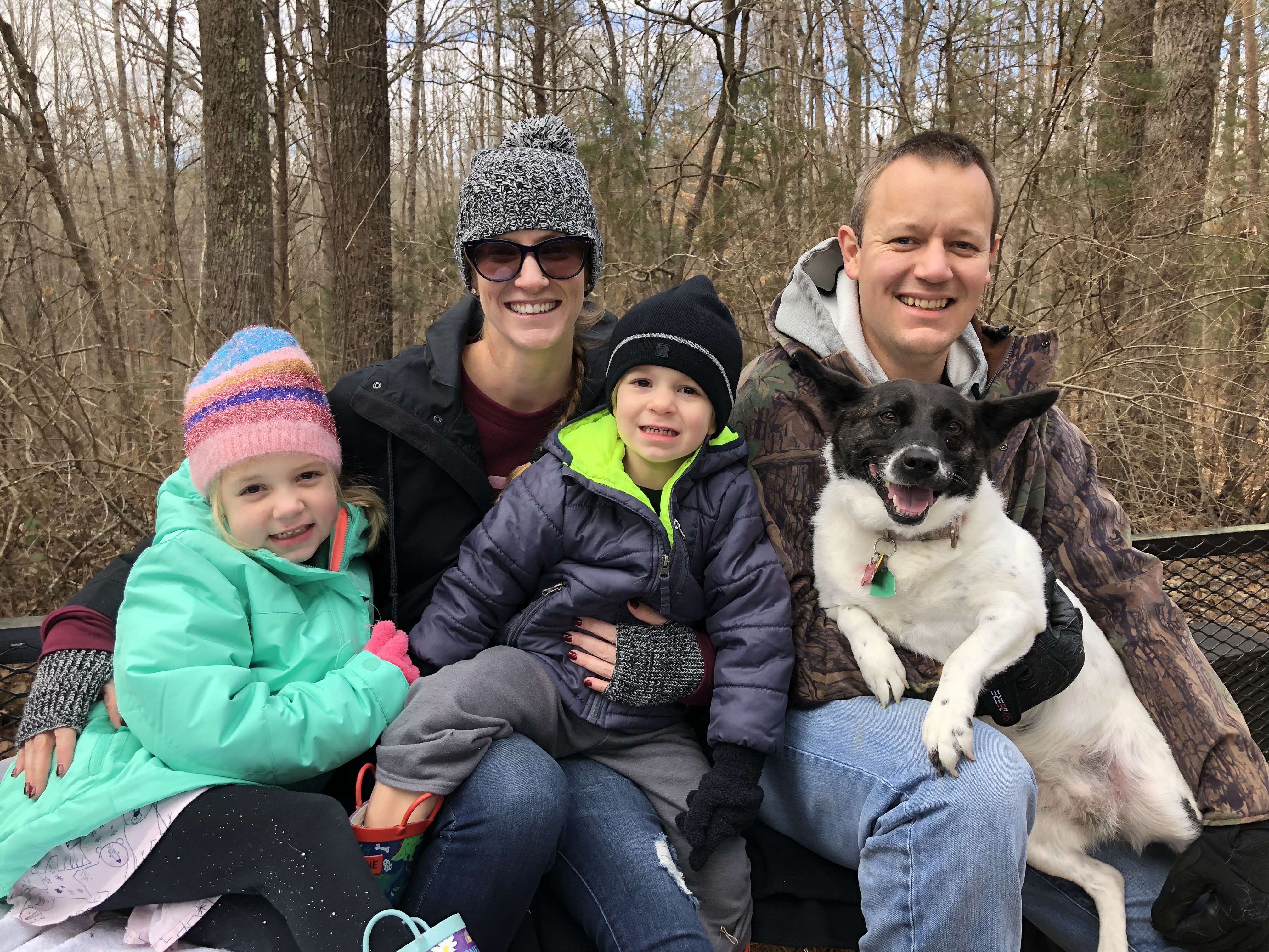 Family at Hillcrest Farm