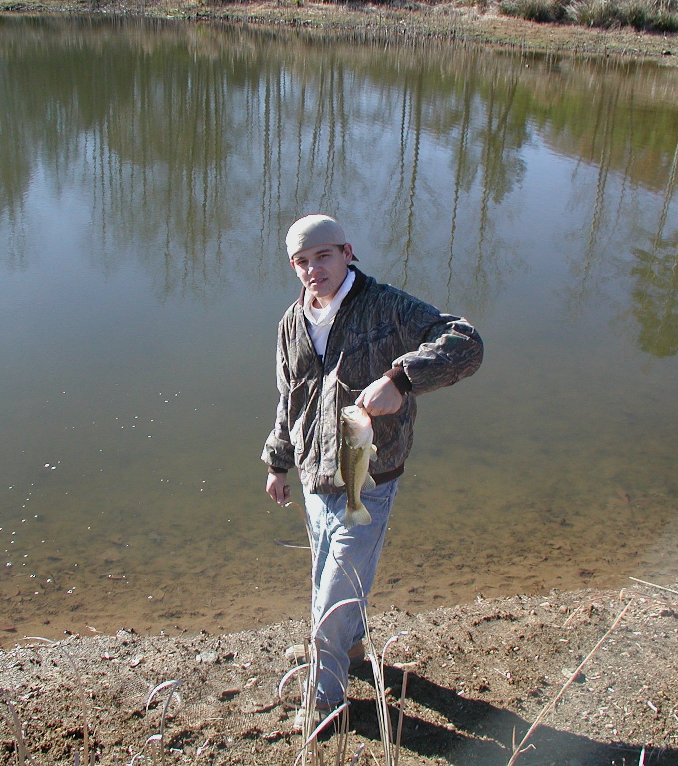 Andrew and bass at Hillcrest